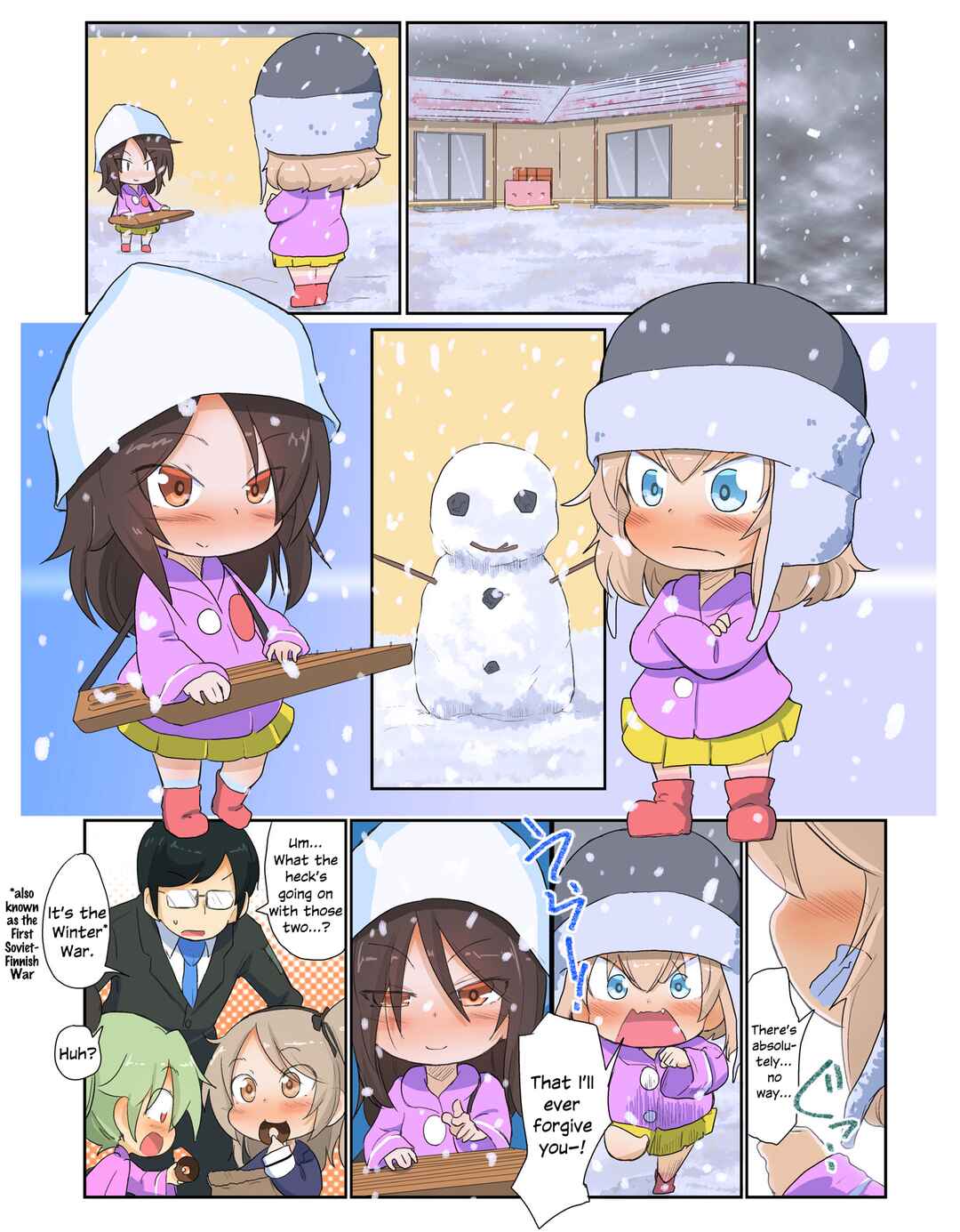 Page 1 Chapter 86 Girls und Panzer Kindergarten Returns