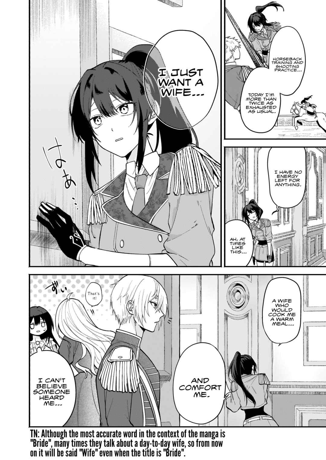 Page 6 Chapter 1 Tashika ni Watashi wa, Oyomesan ga Hoshii to Iimashita