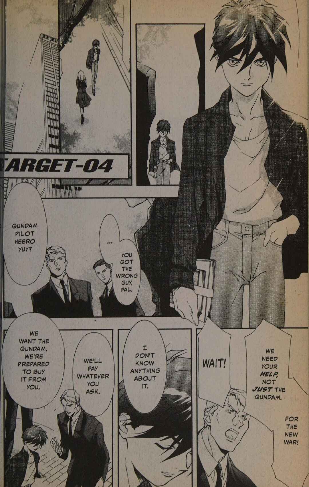 Page 1 Chapter 4 New Mobile Report Gundam Wing - Blind Target