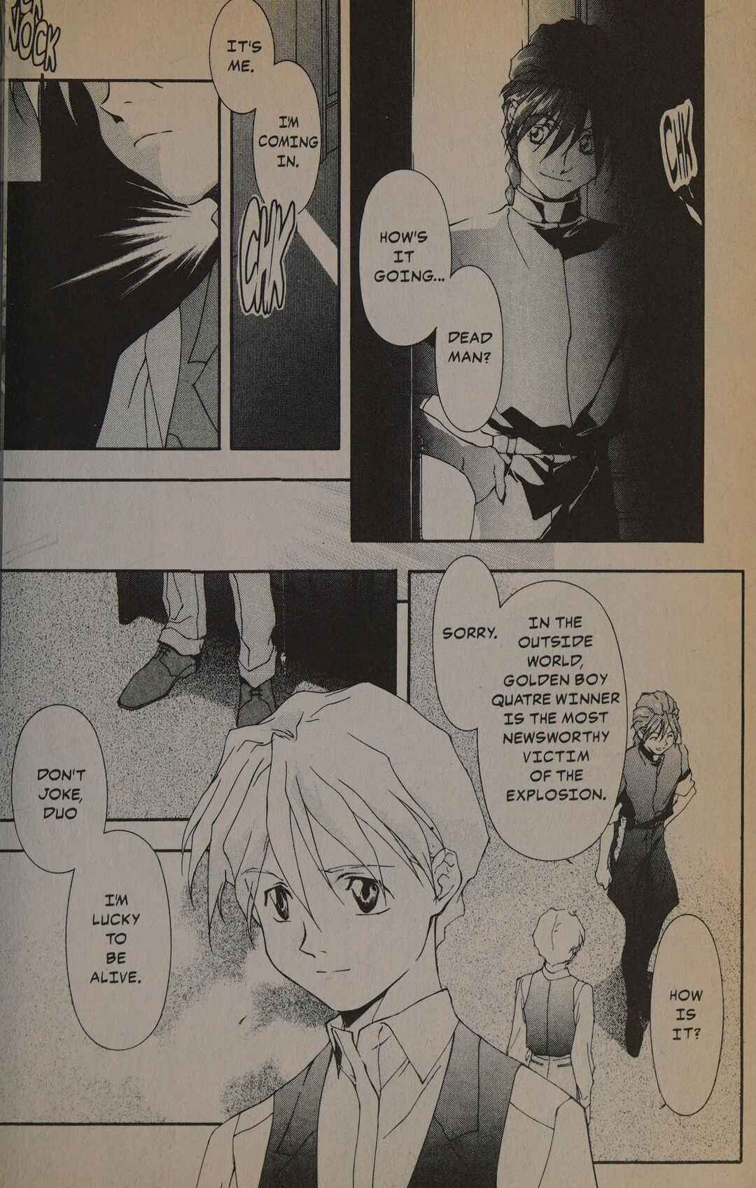 Page 7 Chapter 2 New Mobile Report Gundam Wing - Blind Target