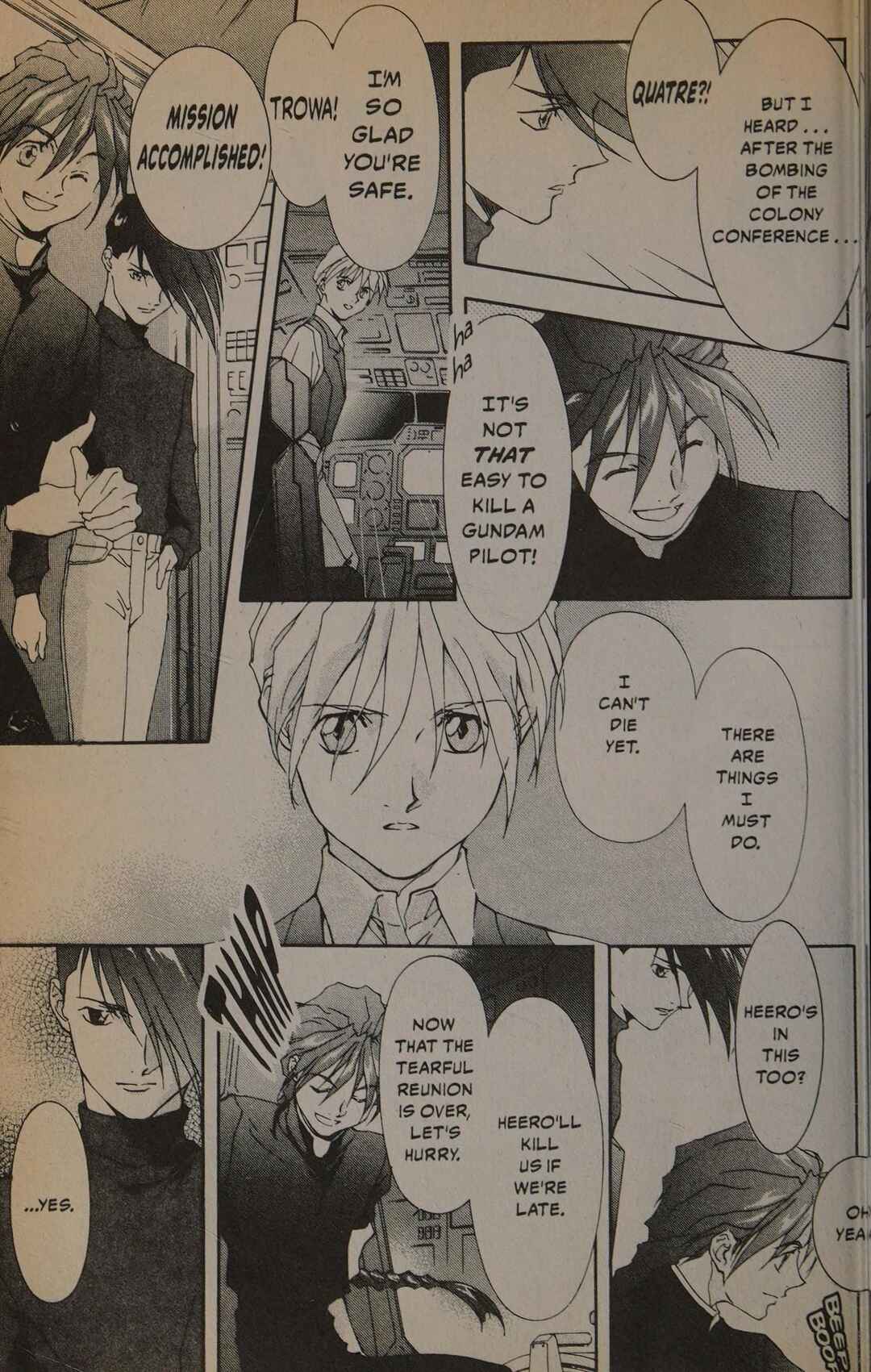 Page 6 Chapter 3 New Mobile Report Gundam Wing - Blind Target