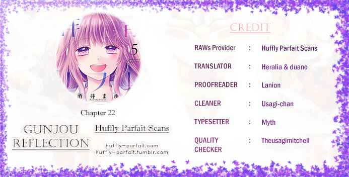 Page 1 Chapter 22 Gunjou Reflection