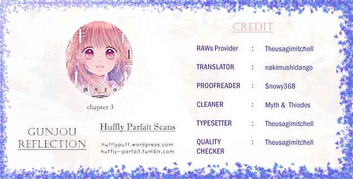Page 1 Chapter 3 Gunjou Reflection