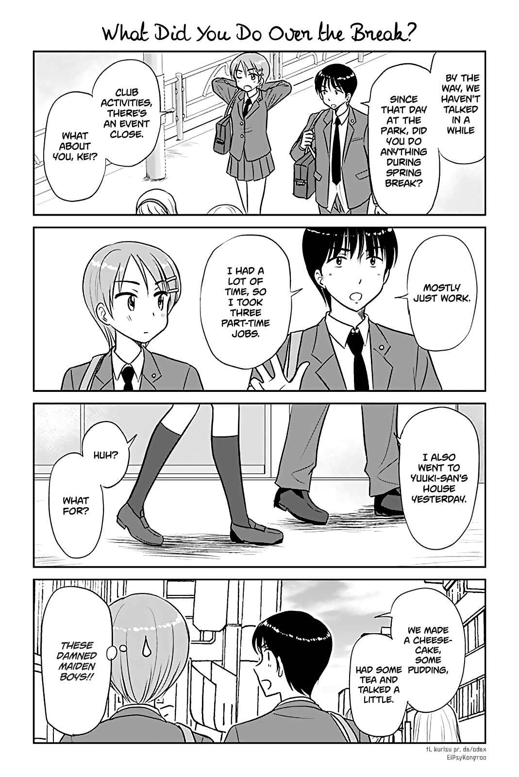Page 1 Chapter 312 A Maiden in Love with a Maiden Boy