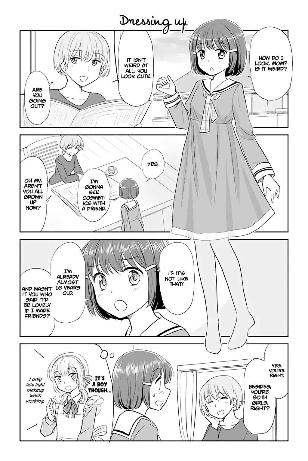 Page 1 Chapter 62 A Maiden in Love with a Maiden Boy