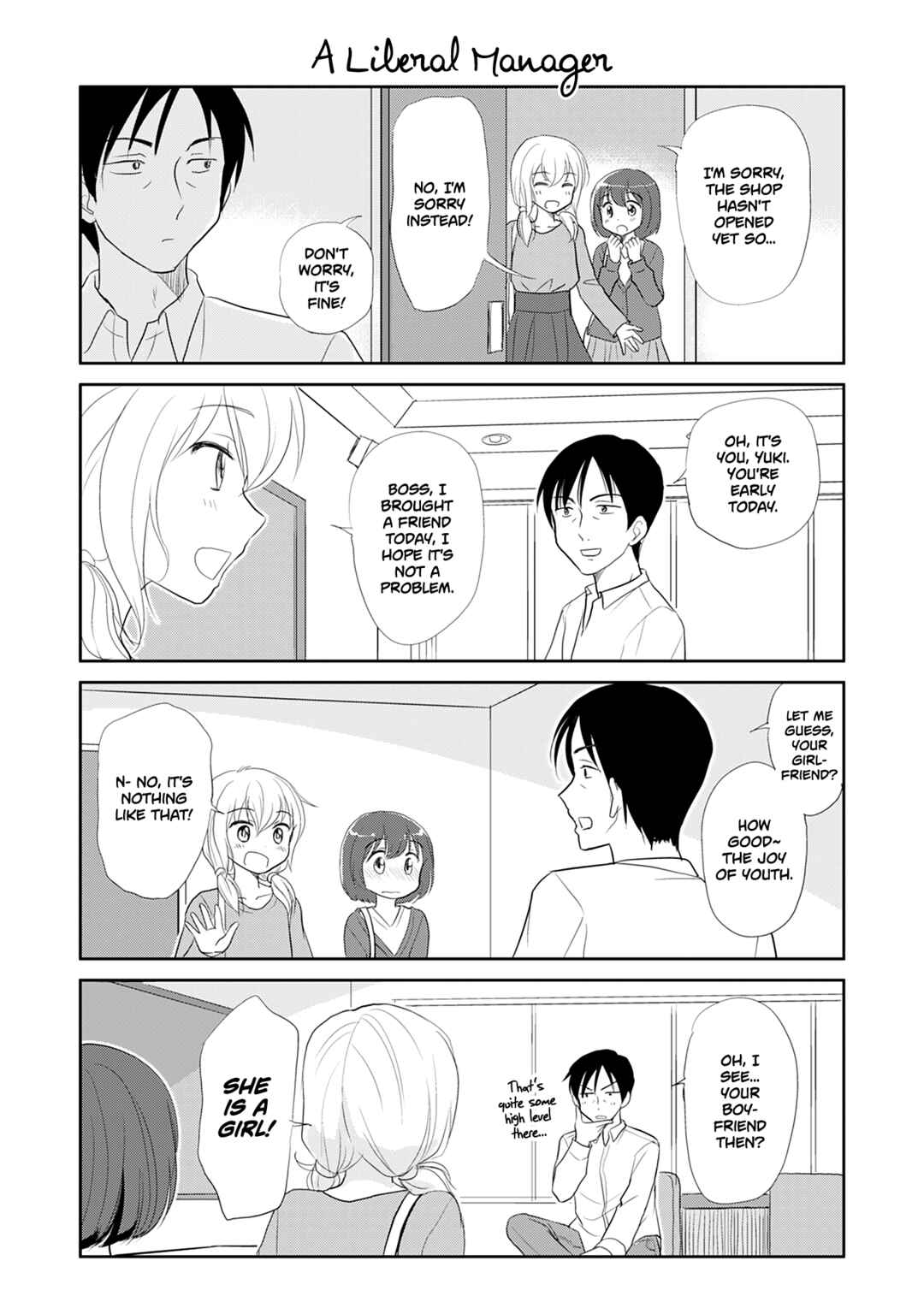 Page 1 Chapter 8 A Maiden in Love with a Maiden Boy