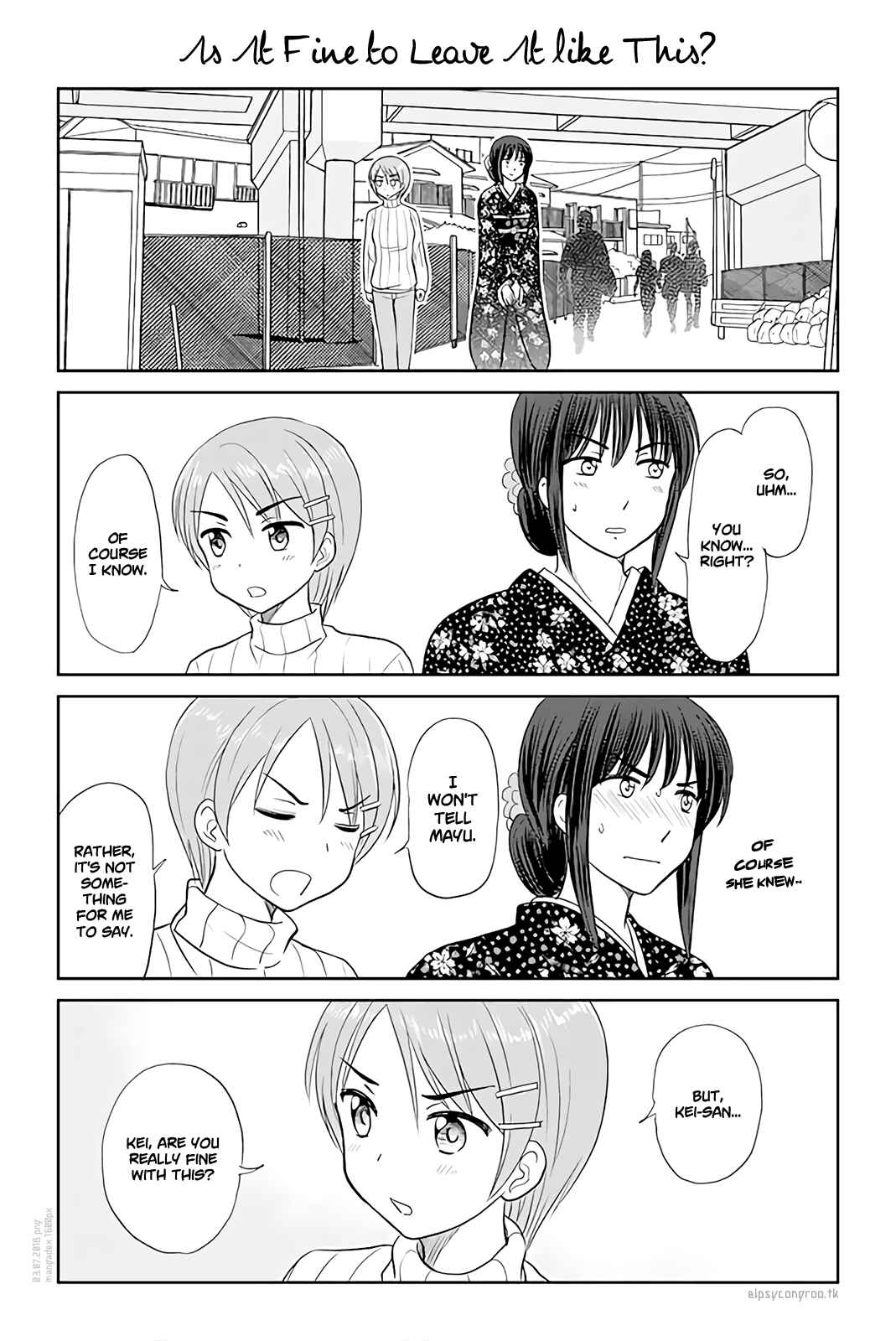 Page 1 Chapter 150 A Maiden in Love with a Maiden Boy