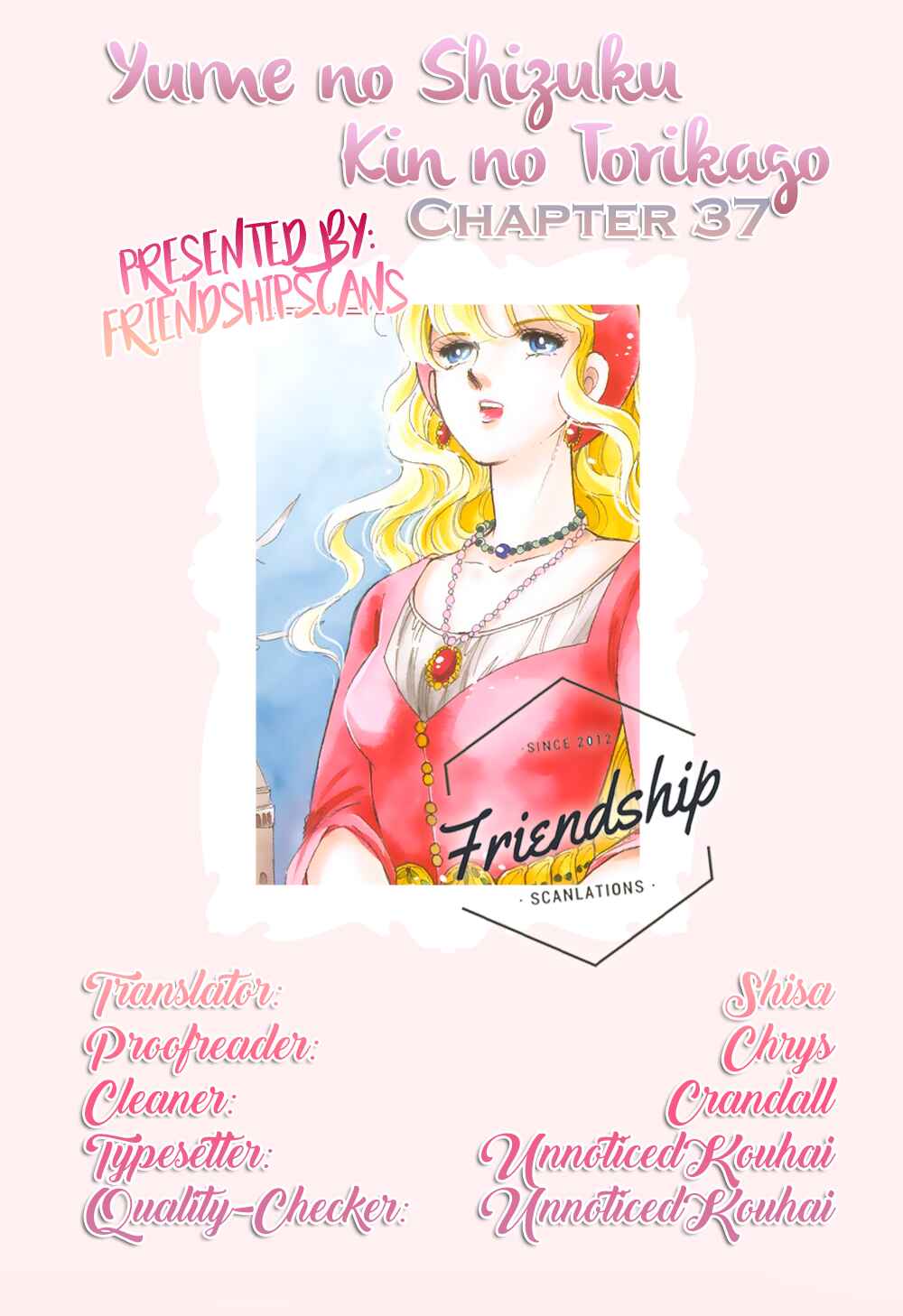 Page 1 Chapter 37 Drops of Dreams, the Golden Birdcage