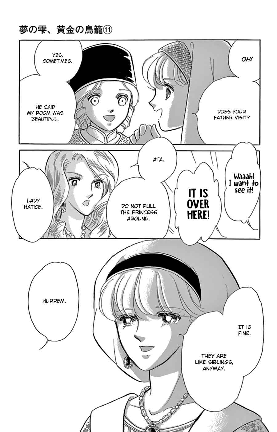 Page 19 Chapter 43 Drops of Dreams, the Golden Birdcage