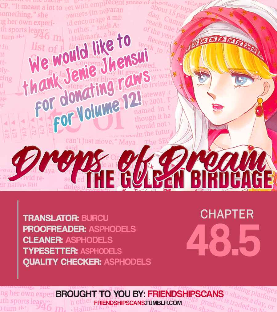 Page 1 Chapter 48.5 Drops of Dreams, the Golden Birdcage