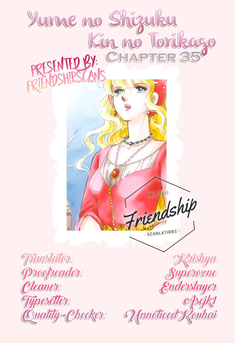 Page 2 Chapter 35 Drops of Dreams, the Golden Birdcage