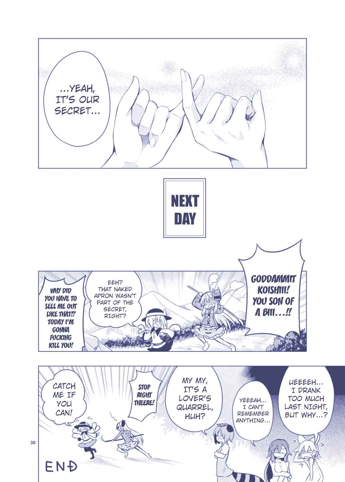Page 28 Chapter Unknown_3fa1 Touhou - Kindan no Nudist Utopia (Doujinshi)