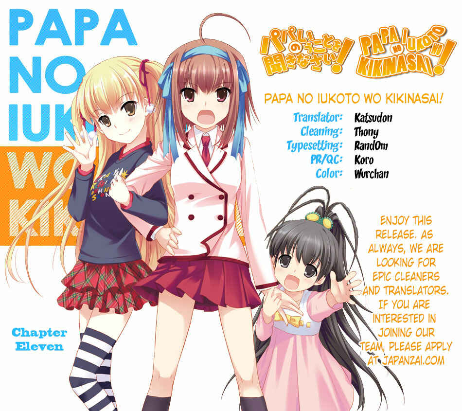 Page 35 Chapter 11 Papa no Iukoto wo Kikinasai!