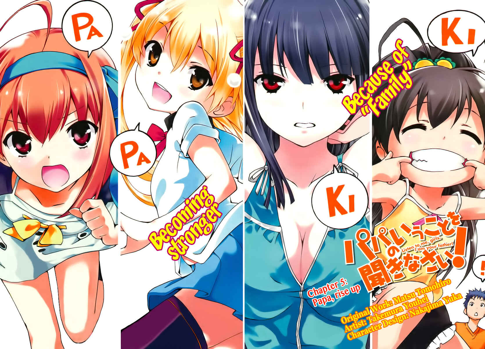 Page 1 Chapter 5 Papa no Iukoto wo Kikinasai!
