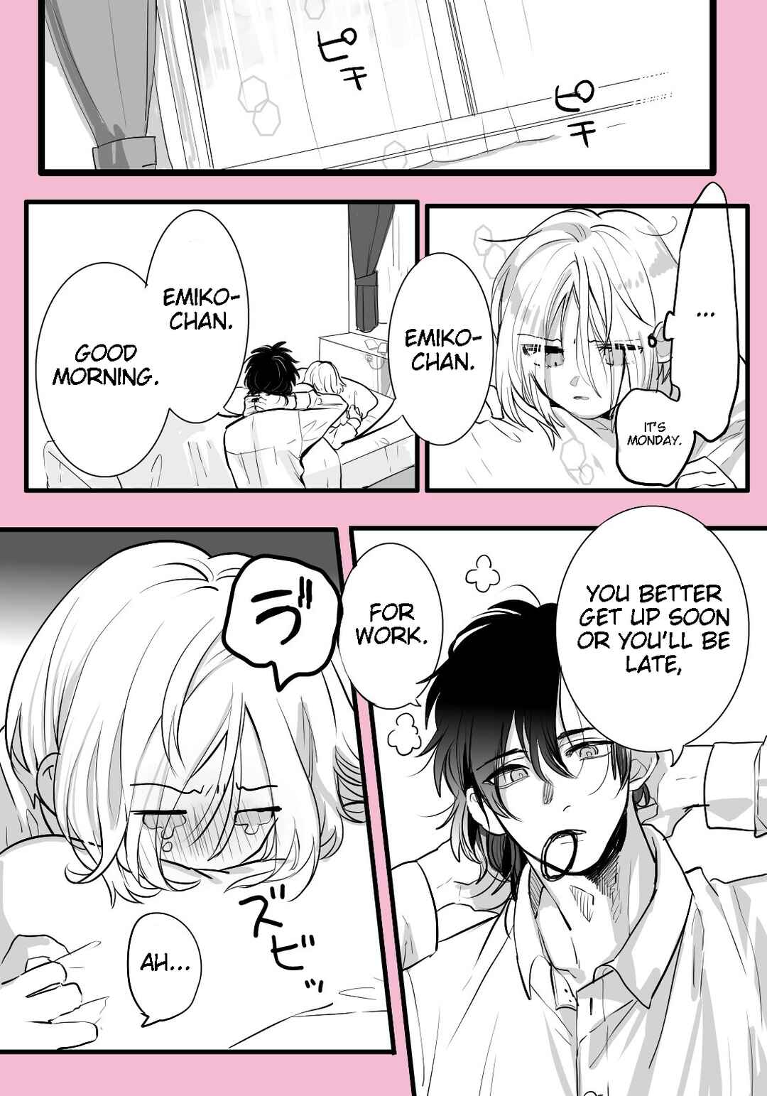 Page 1 Chapter Unknown_2baf Getsuyoubi wa Toku ni Bakuhatsu Suru node Amaete Kara Shukkin Shitai