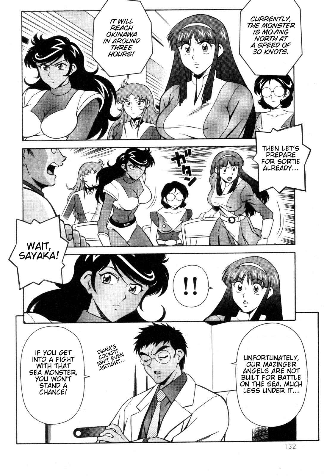 Page 8 Chapter 25 Mazinger Angels