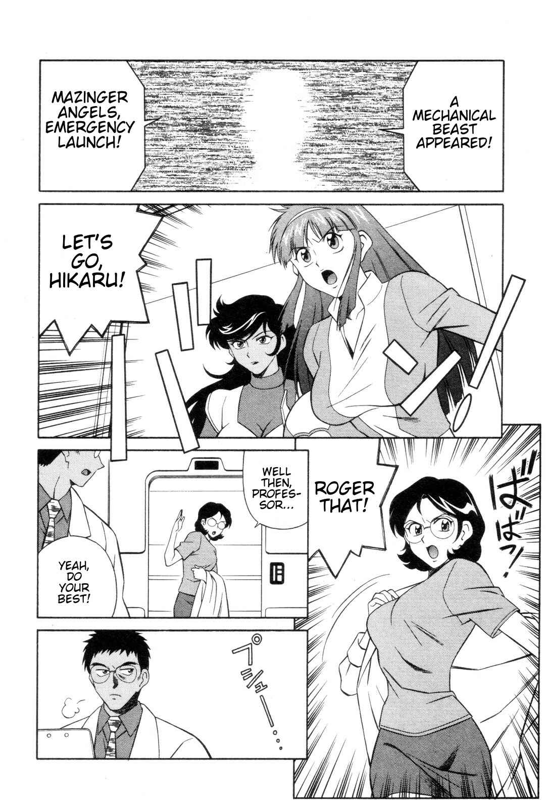 Page 16 Chapter 4 Mazinger Angels