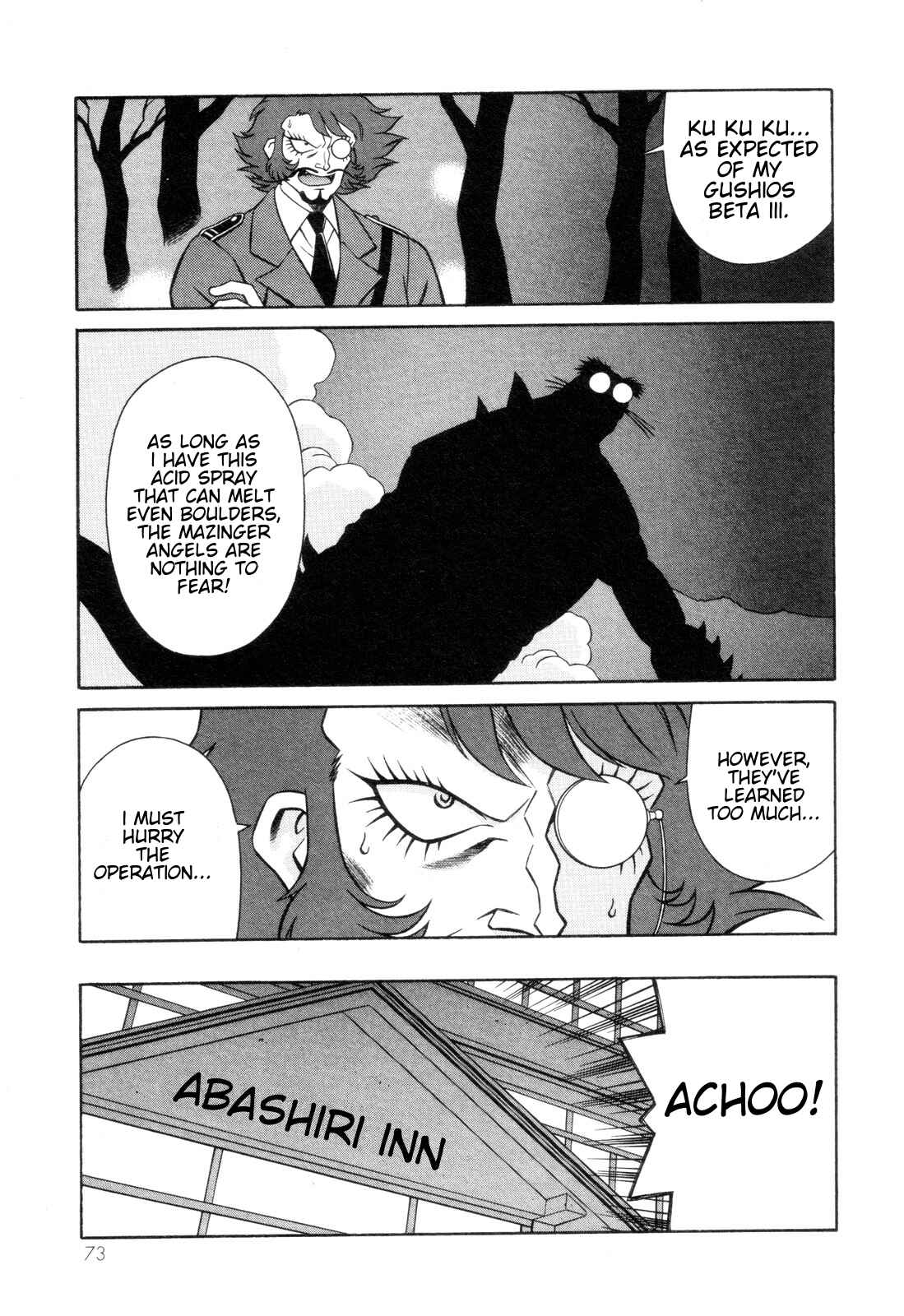Page 10 Chapter 9 Mazinger Angels