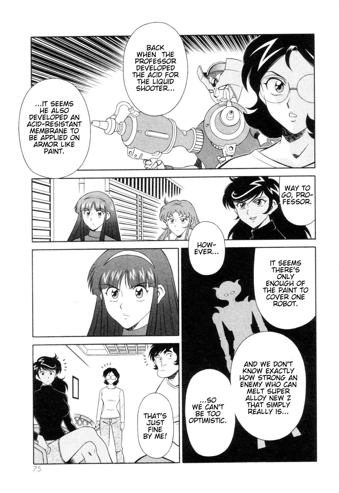 Page 12 Chapter 9 Mazinger Angels
