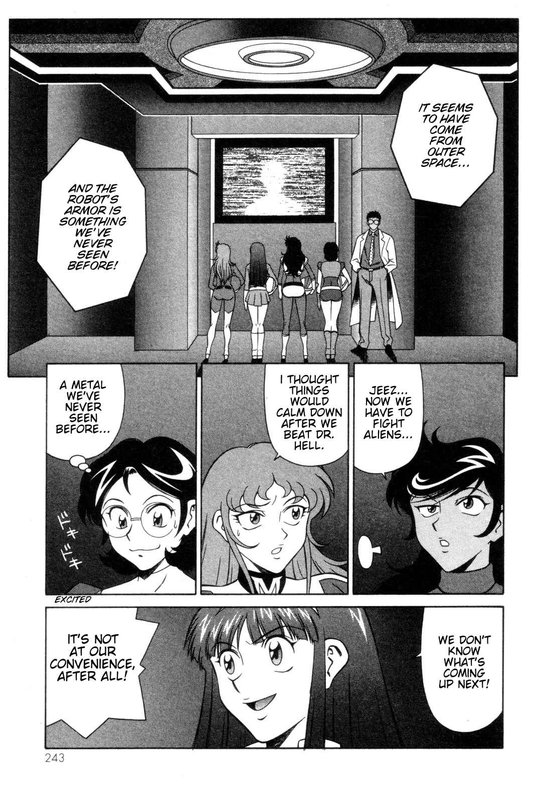 Page 29 Chapter 28 Mazinger Angels