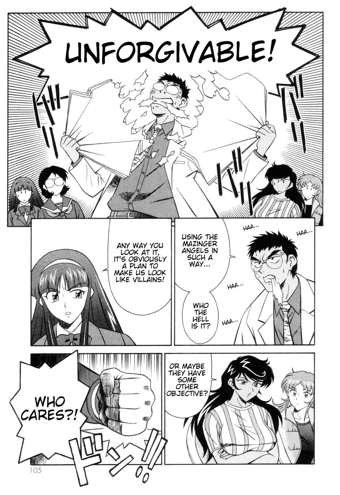 Page 11 Chapter 10 Mazinger Angels