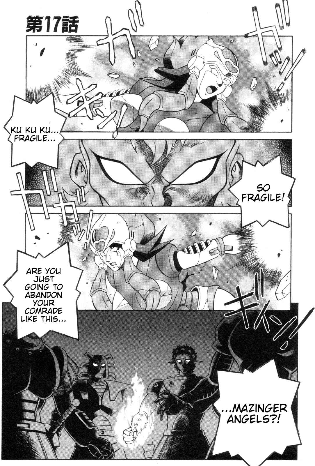 Page 1 Chapter 17 Mazinger Angels