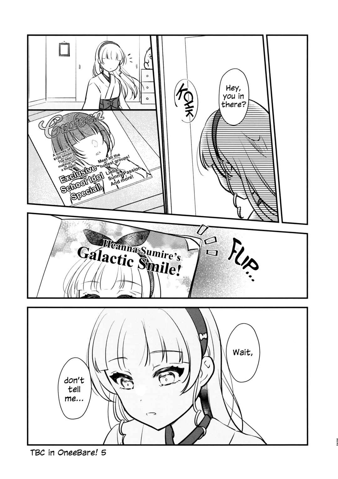 Page 32 Chapter 4 Love Live! Superstar!! - OneeBare! (Doujinshi)