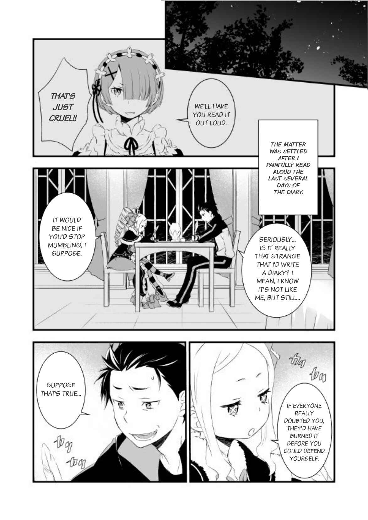 Page 17 Chapter 1 Re:Zero Kara Hajimeru Isekai Seikatsu - Natsuki Subaru to Beatrice no Fukuonsho (Doujinshi)