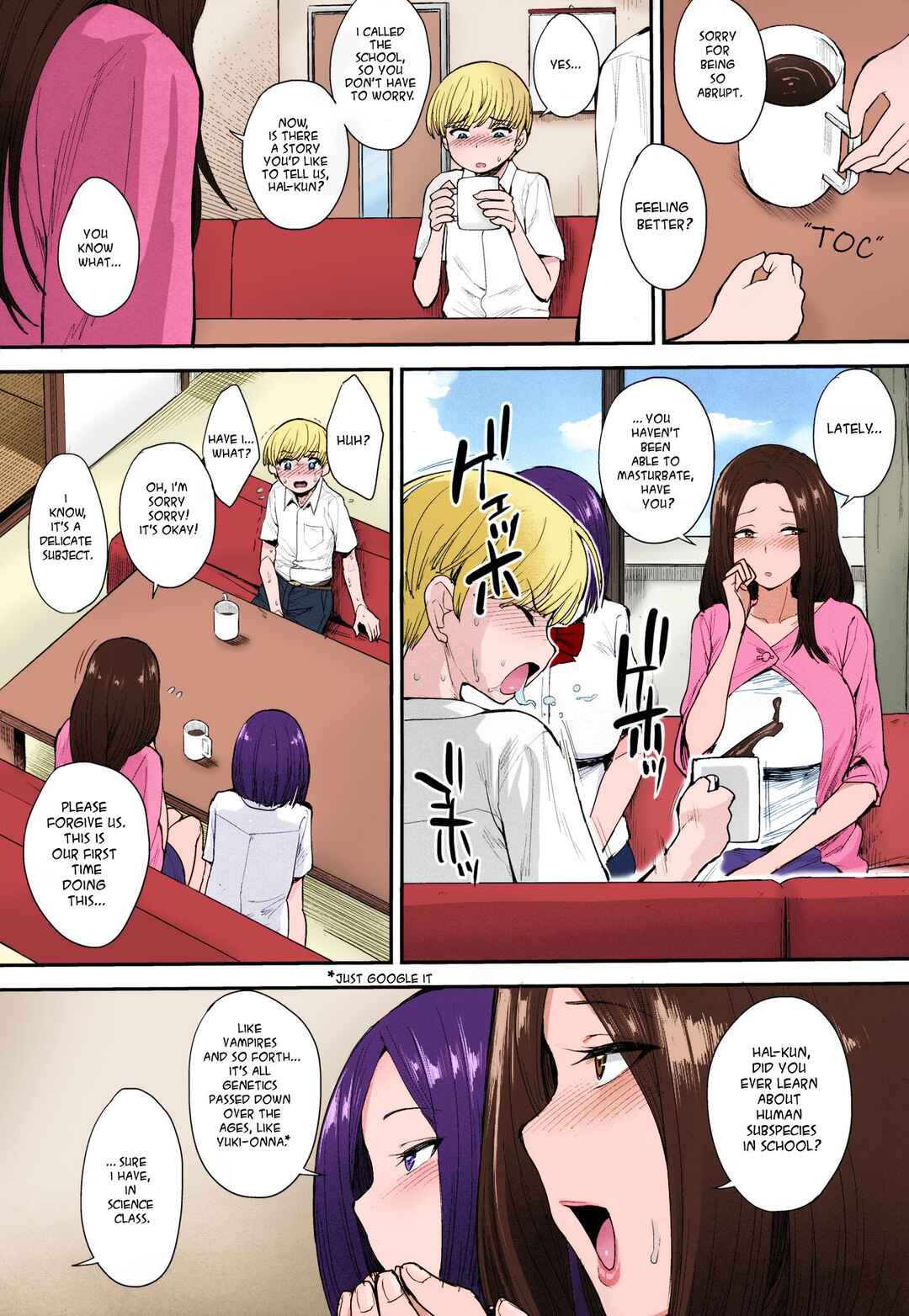 Page 8 Chapter 1 Succubus no Rinjin (Fan Colored)