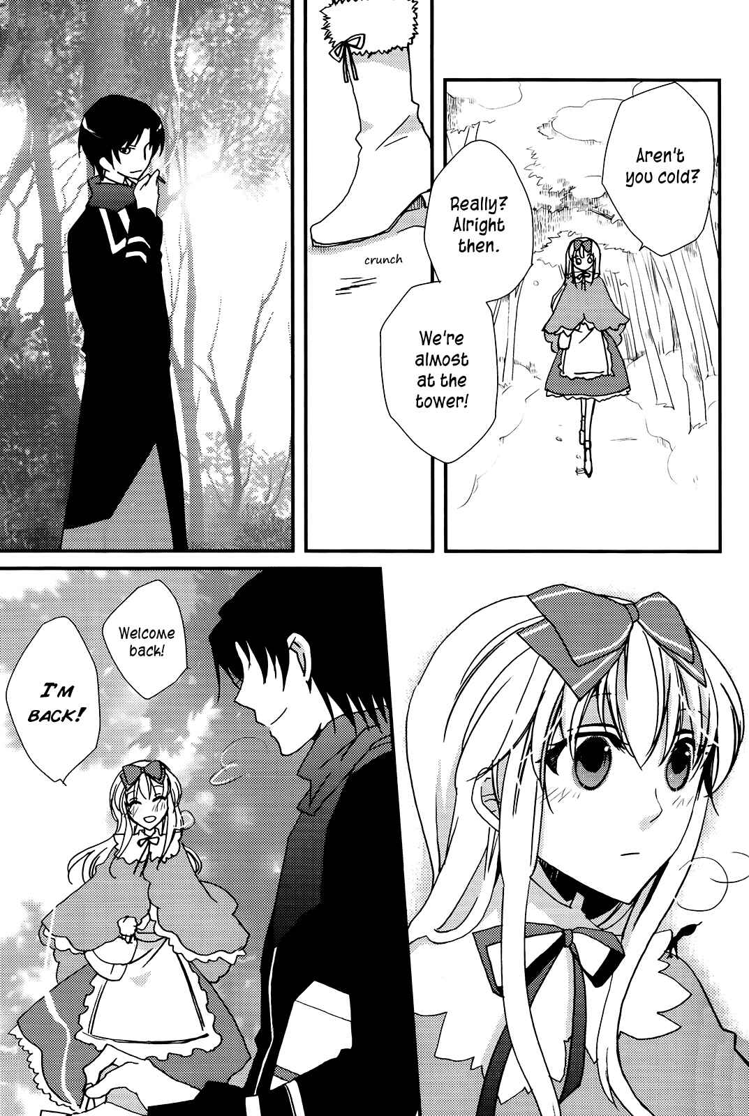 Page 14 Chapter Unknown_e051 Clover no Kuni no Alice - Snow Crystal (Doujinshi)