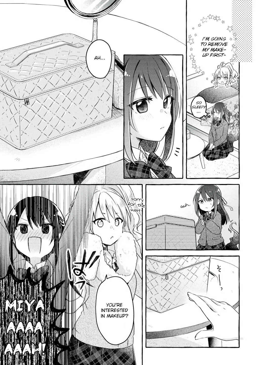 Page 13 Chapter 5 Nail-chan to Fukazume-san. Sakura no Shita de Machiawase-hen
