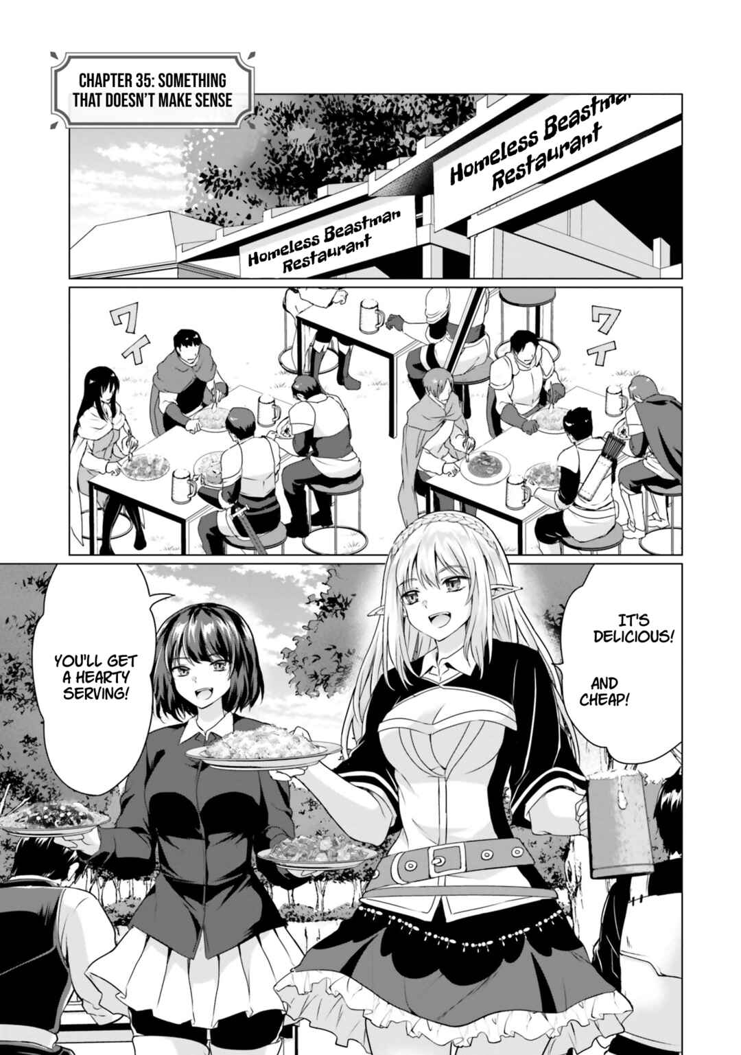 Page 2 Chapter 35 Homeless Tensei ~Isekai de Jiyuu Sugiru Jikyuu Jisoku Seikatsu~