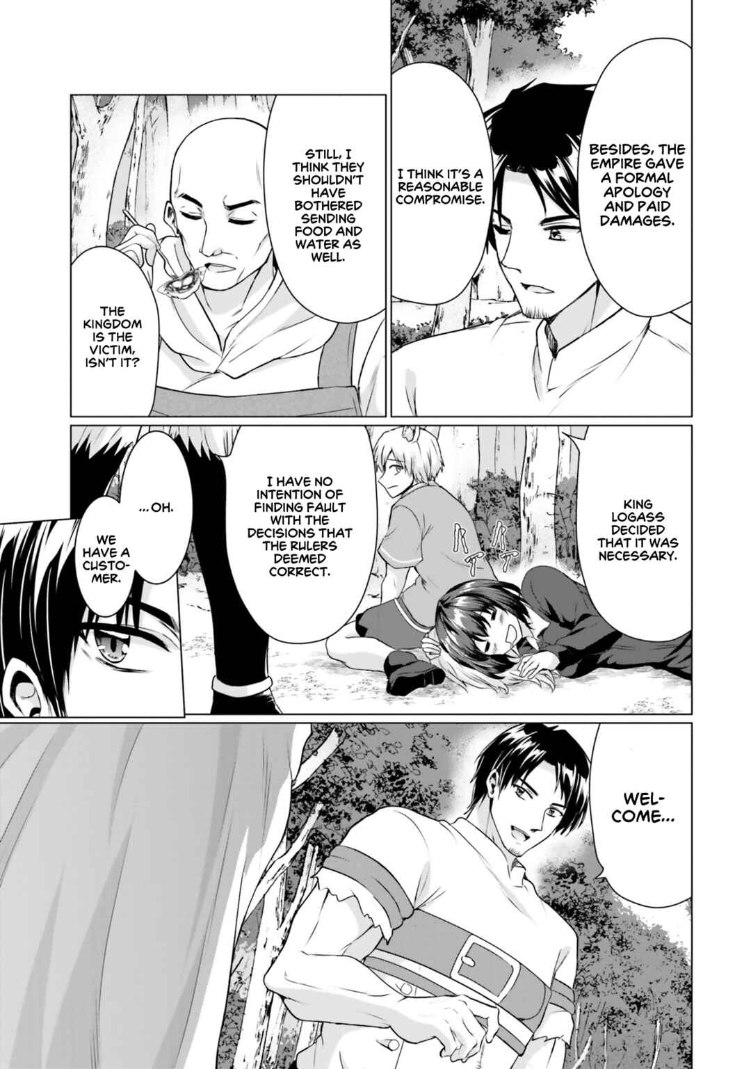 Page 8 Chapter 35 Homeless Tensei ~Isekai de Jiyuu Sugiru Jikyuu Jisoku Seikatsu~