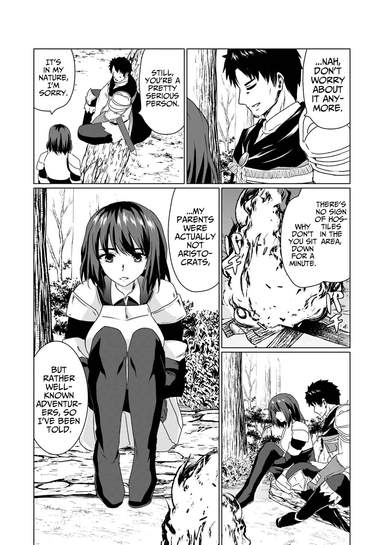 Page 3 Chapter 14.1 Homeless Tensei ~Isekai de Jiyuu Sugiru Jikyuu Jisoku Seikatsu~