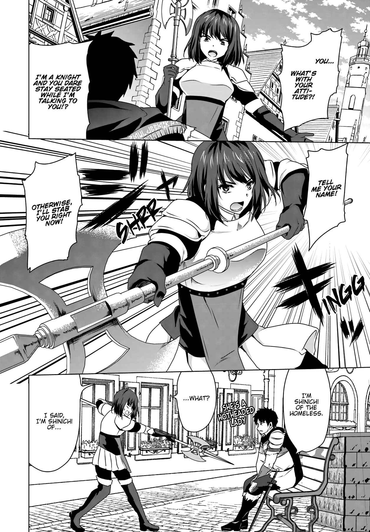 Page 9 Chapter 9.1 Homeless Tensei ~Isekai de Jiyuu Sugiru Jikyuu Jisoku Seikatsu~