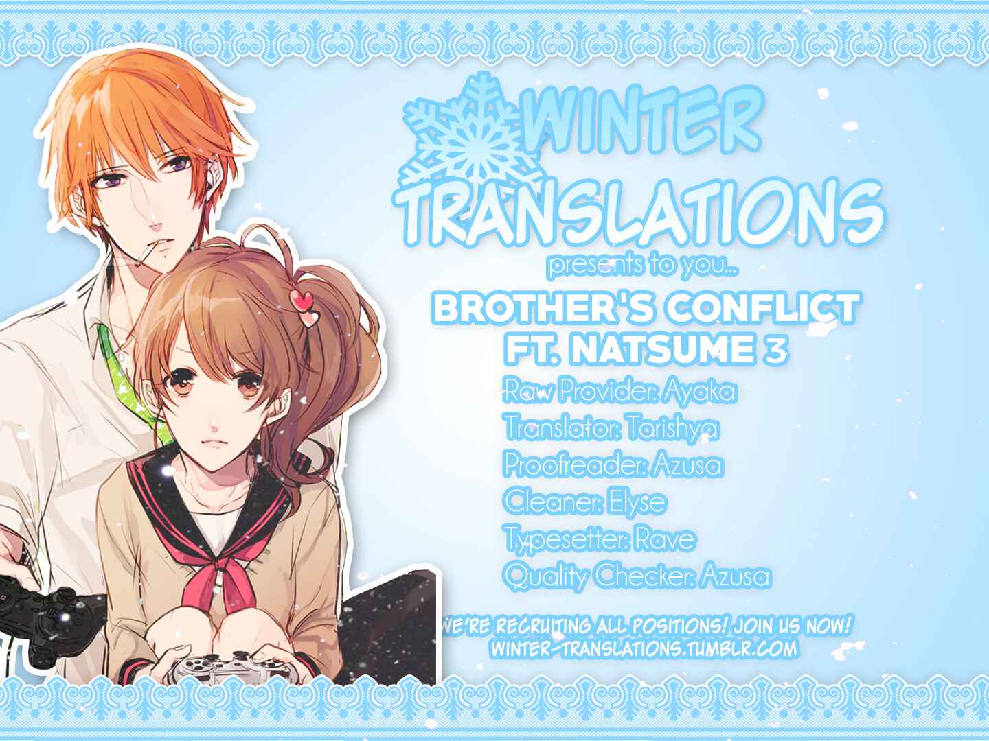 Page 3 Chapter 3 Brothers Conflict feat. Natsume