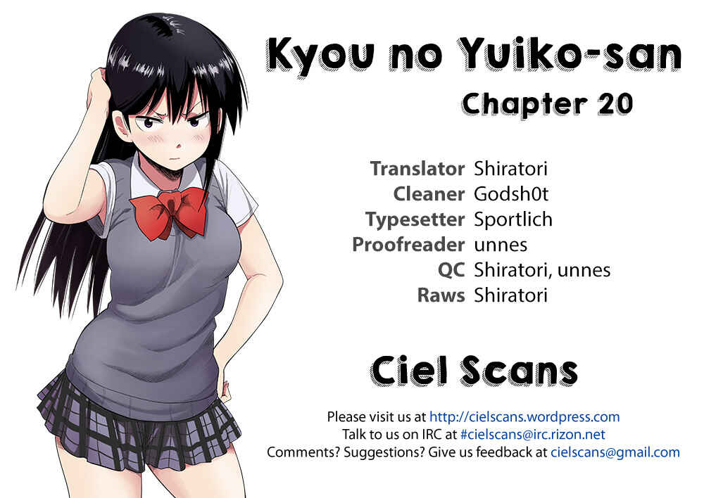 Page 19 Chapter 20 Kyou no Yuiko-san