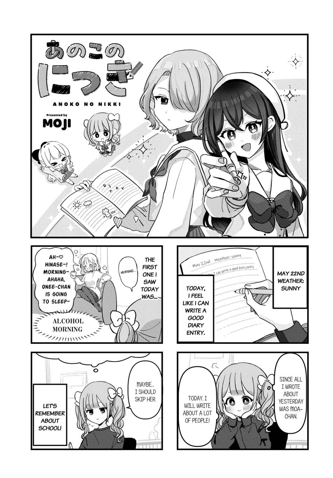 Page 1 Chapter 2 Anoko no Nikki