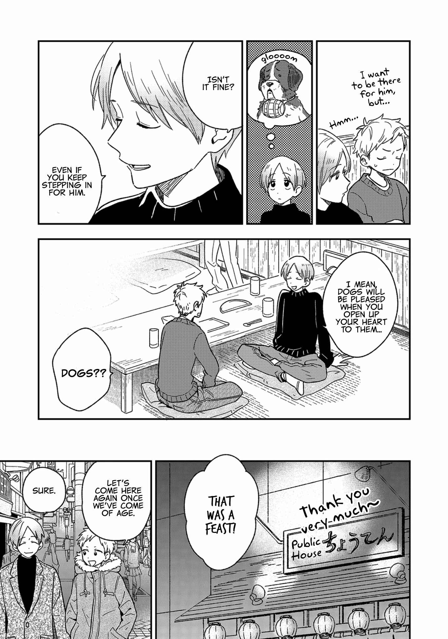 Page 12 Chapter 8 Danshi Koukousei wa Kyou mo Onaka ga Suiteiru