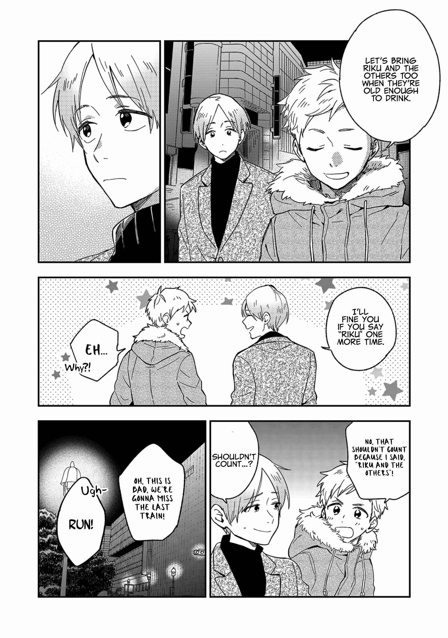 Page 13 Chapter 8 Danshi Koukousei wa Kyou mo Onaka ga Suiteiru