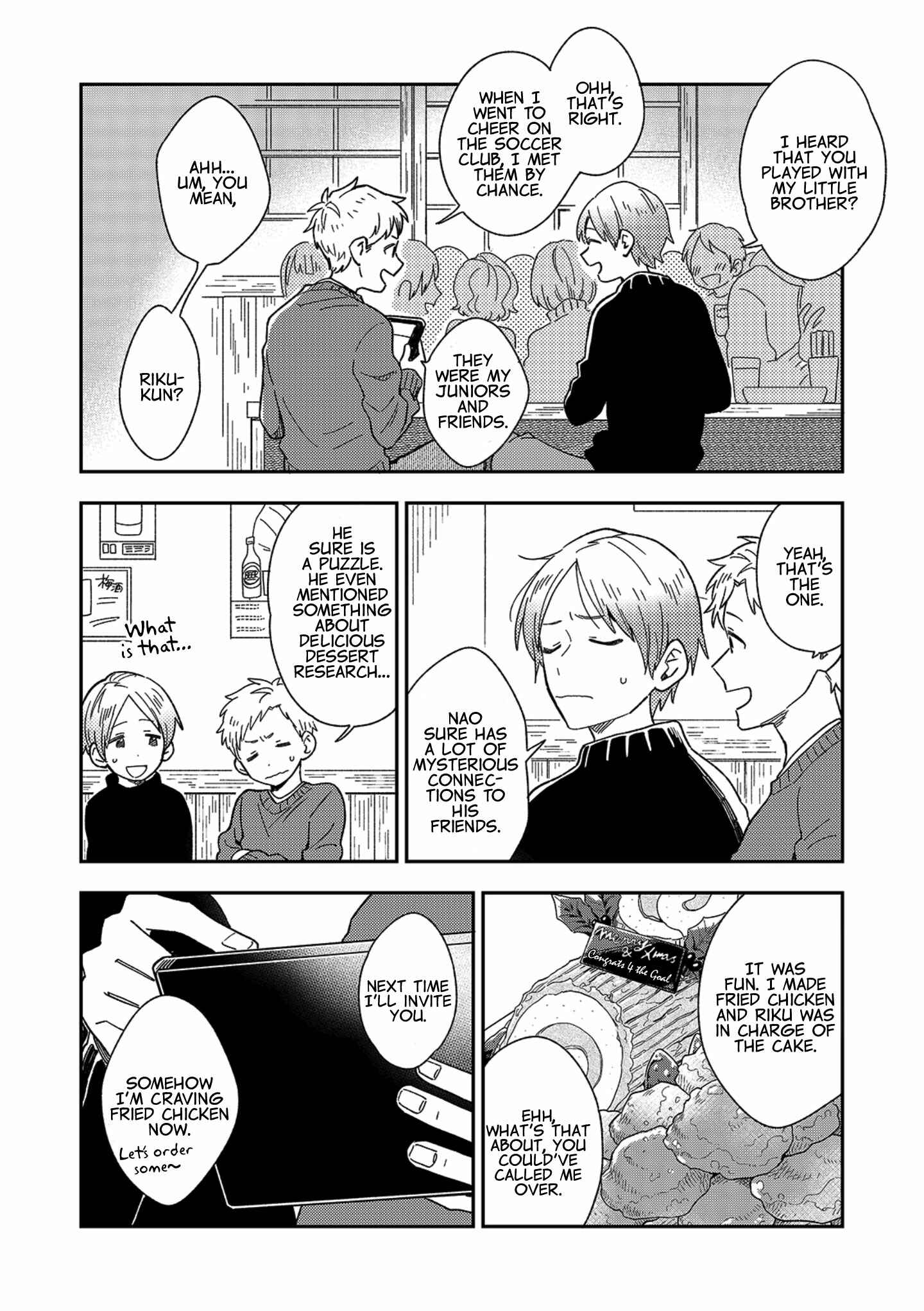 Page 5 Chapter 8 Danshi Koukousei wa Kyou mo Onaka ga Suiteiru