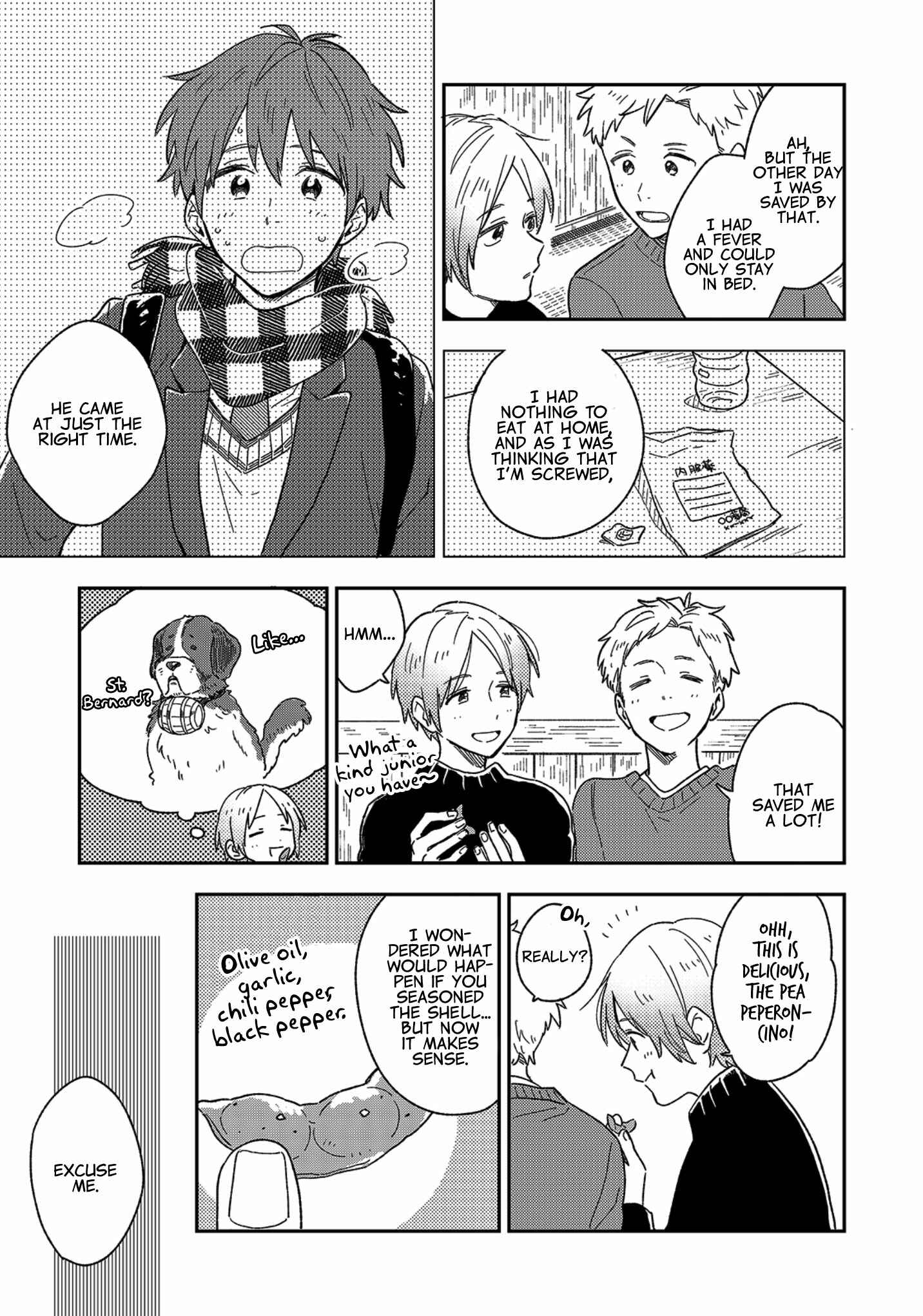 Page 8 Chapter 8 Danshi Koukousei wa Kyou mo Onaka ga Suiteiru