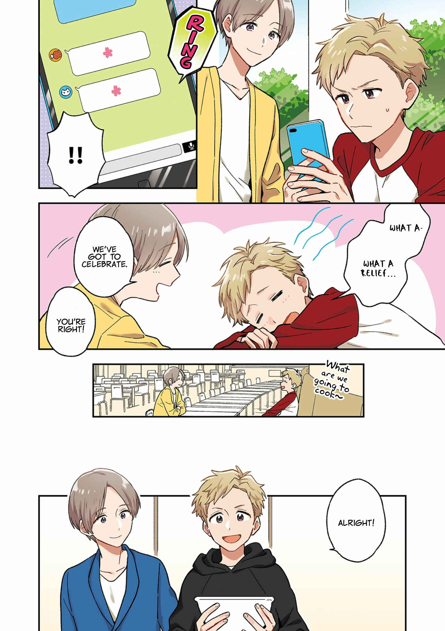Page 3 Chapter 14 Danshi Koukousei wa Kyou mo Onaka ga Suiteiru