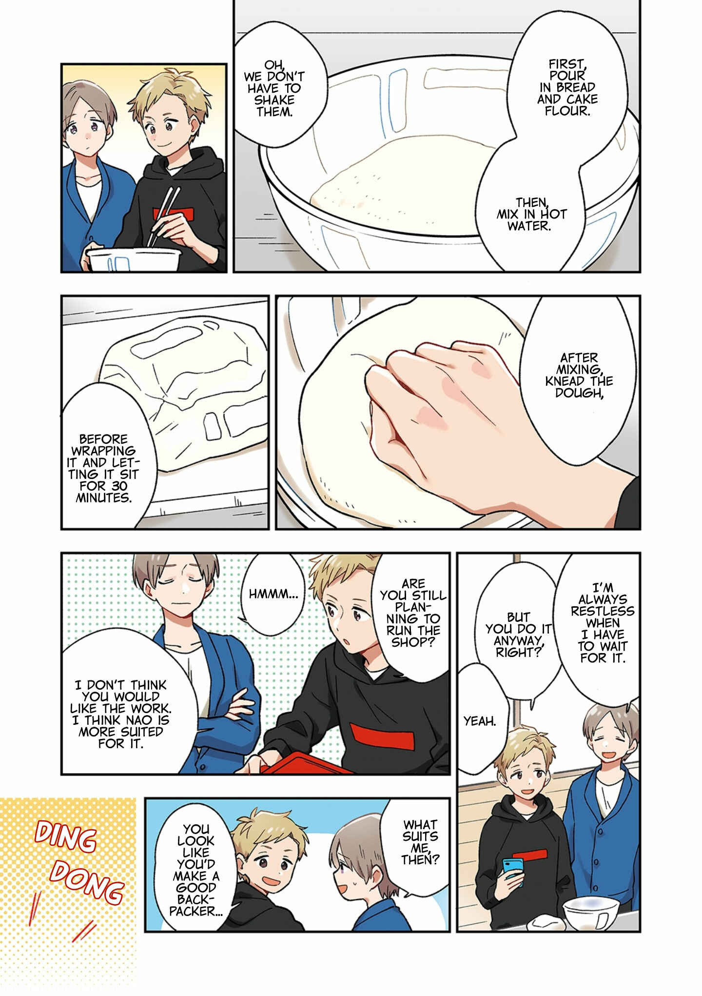 Page 4 Chapter 14 Danshi Koukousei wa Kyou mo Onaka ga Suiteiru