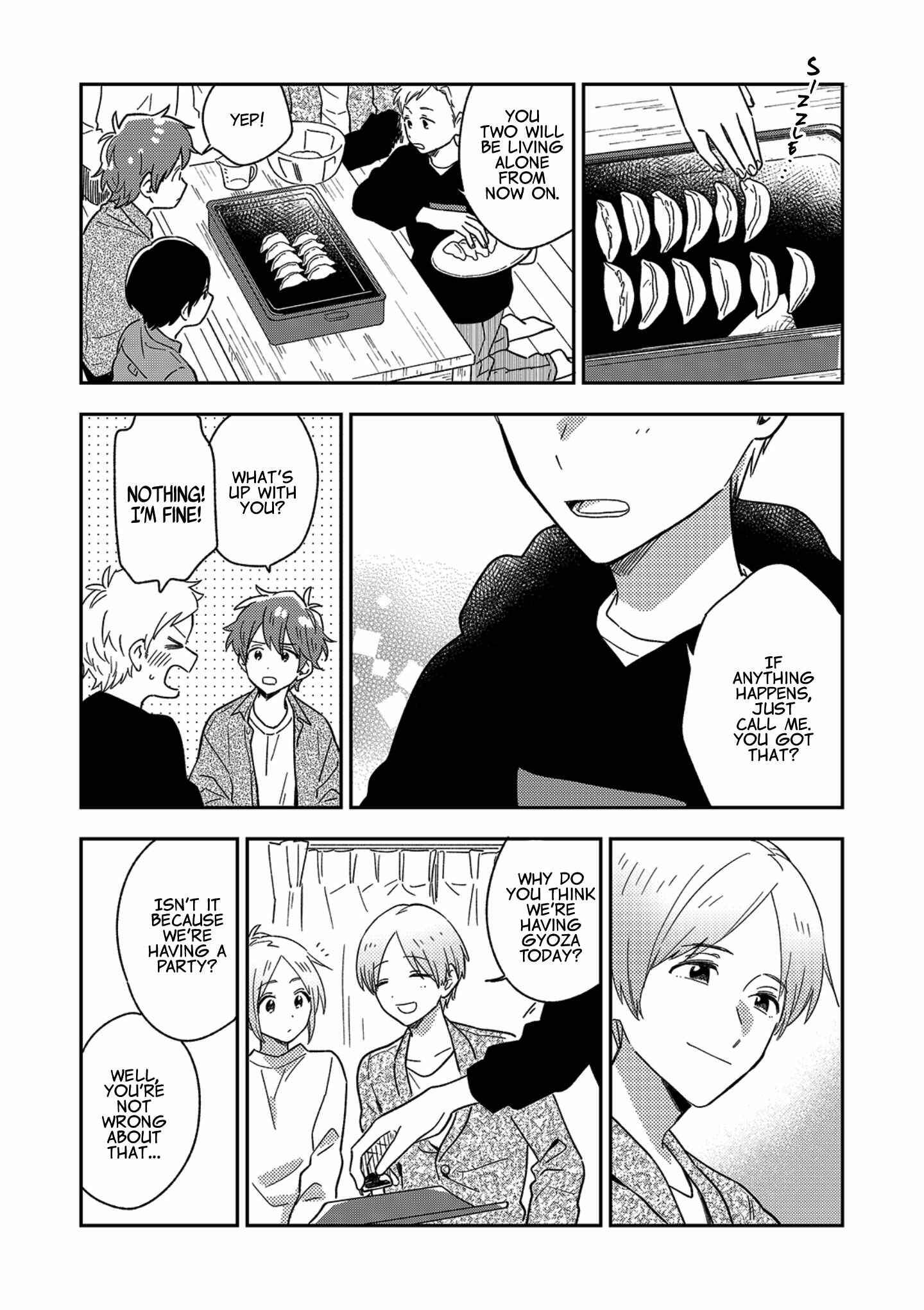 Page 9 Chapter 14 Danshi Koukousei wa Kyou mo Onaka ga Suiteiru