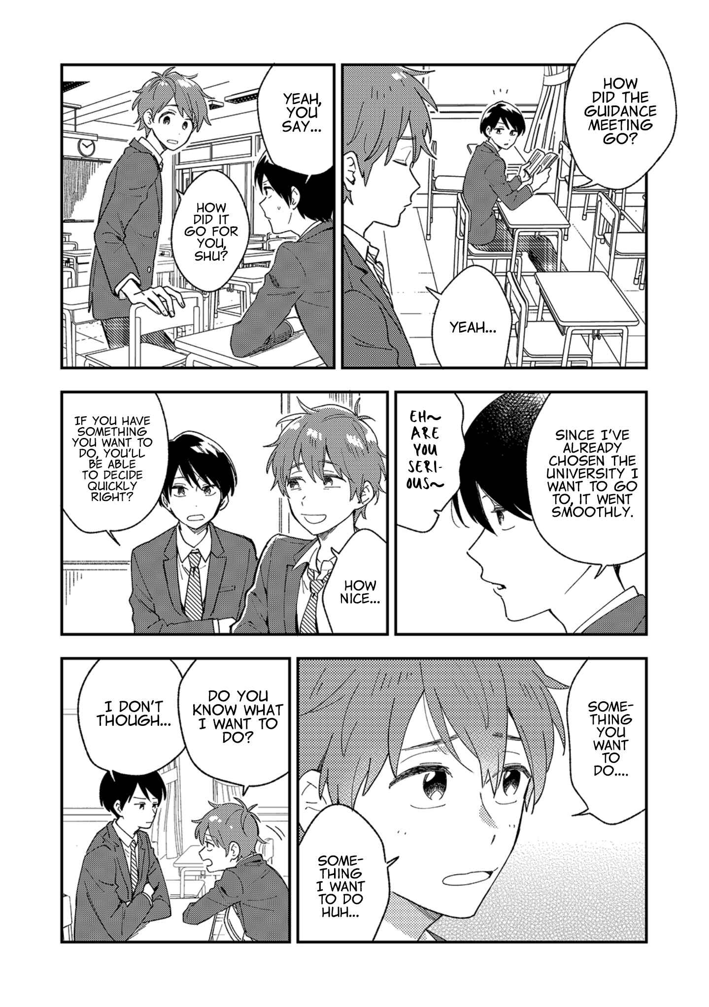 Page 2 Chapter 4 Danshi Koukousei wa Kyou mo Onaka ga Suiteiru