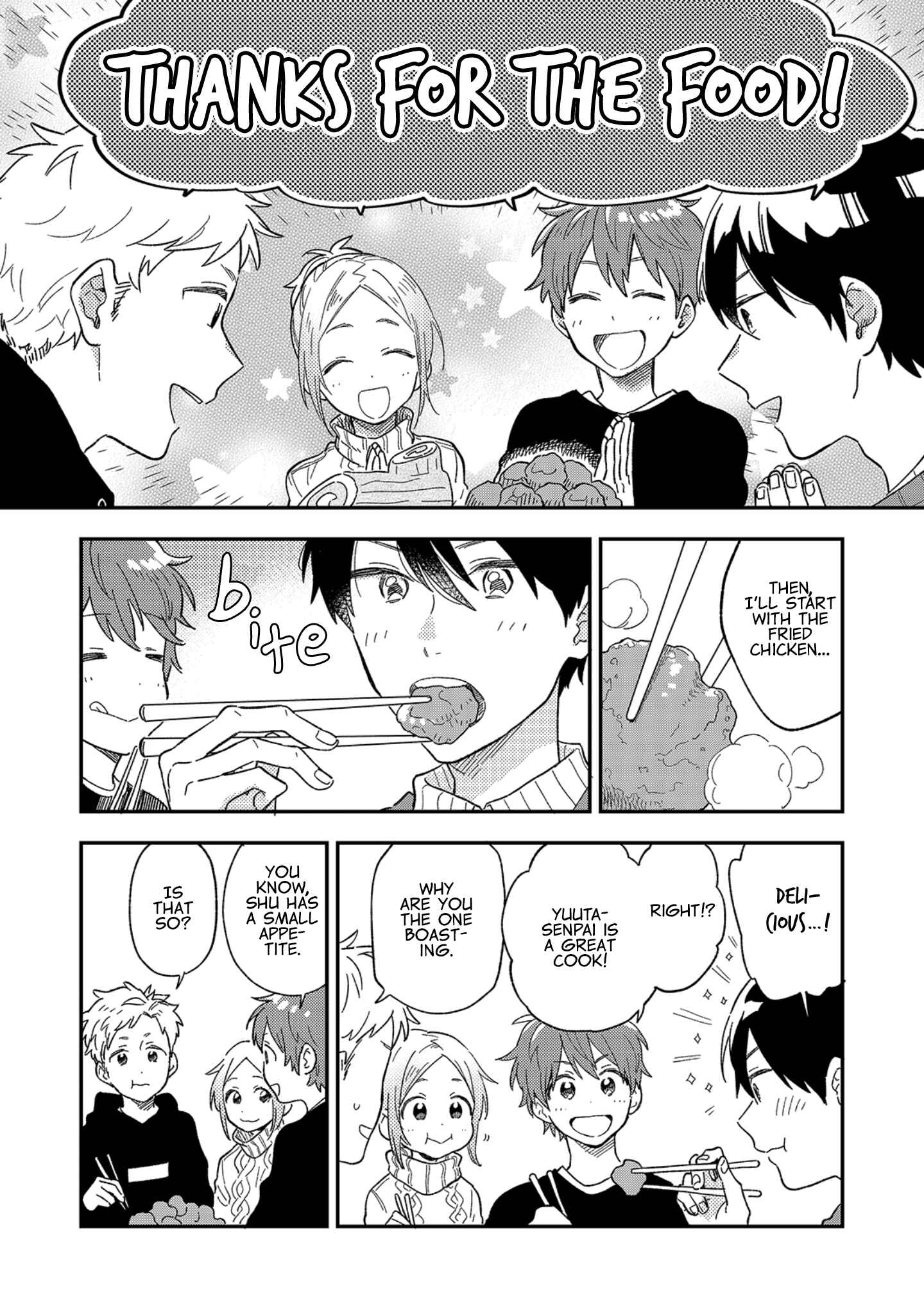 Page 9 Chapter 5 Danshi Koukousei wa Kyou mo Onaka ga Suiteiru