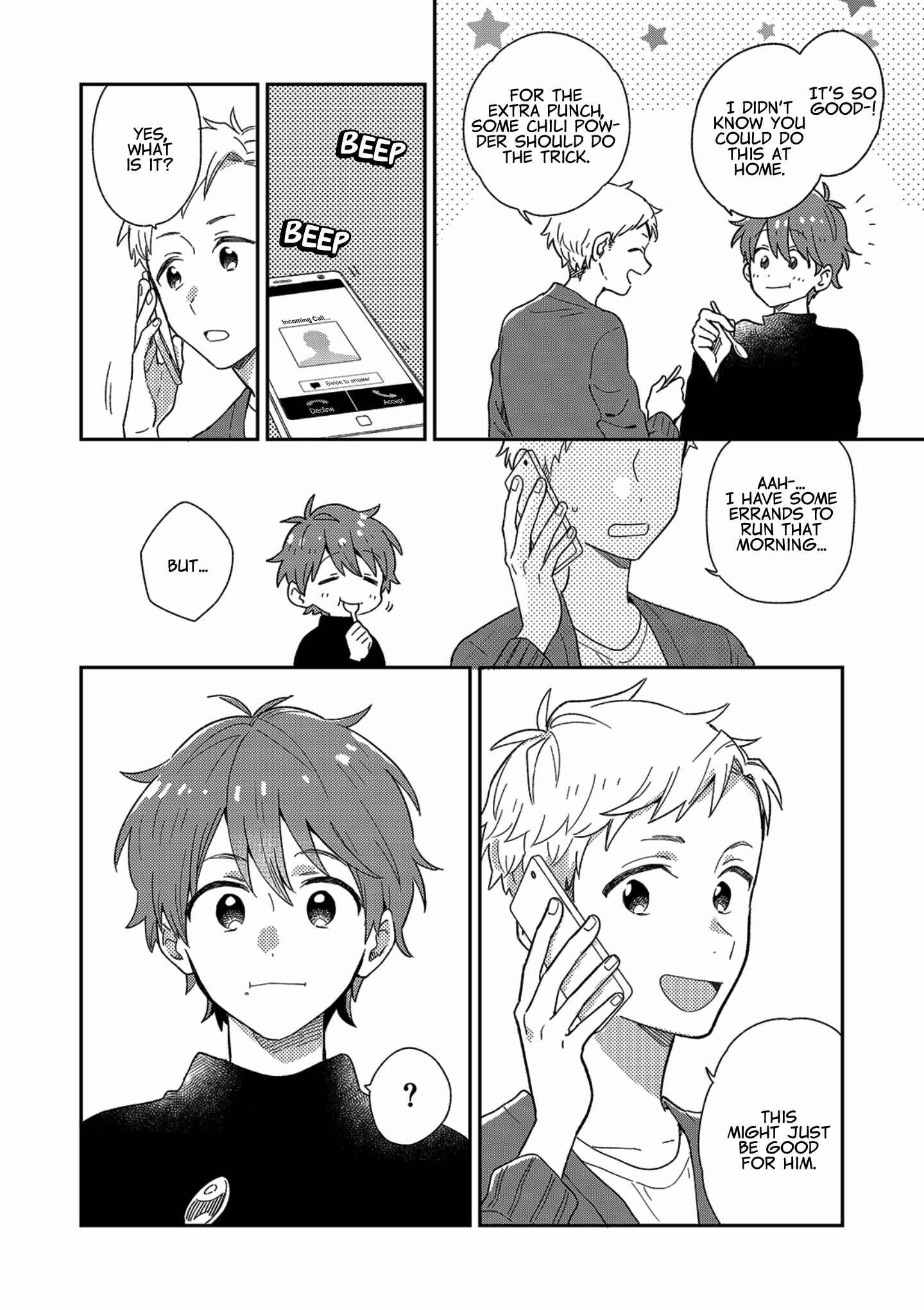 Page 11 Chapter 10 Danshi Koukousei wa Kyou mo Onaka ga Suiteiru