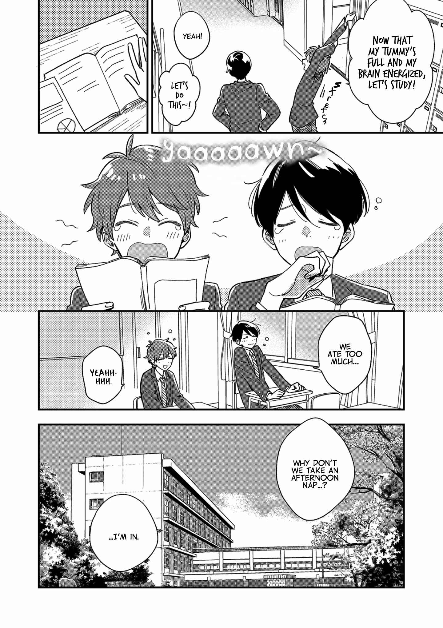 Page 17 Chapter 12 Danshi Koukousei wa Kyou mo Onaka ga Suiteiru