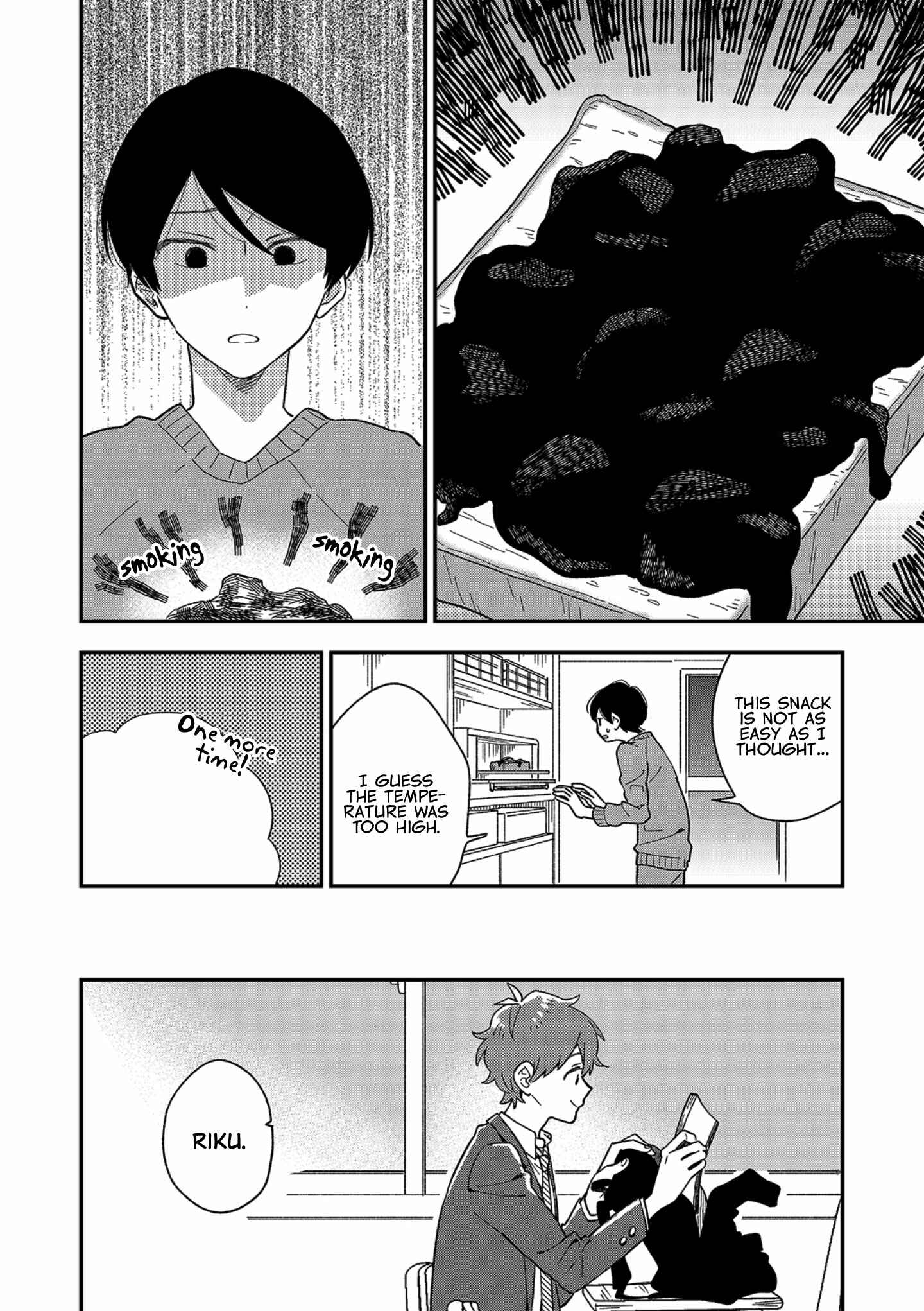 Page 9 Chapter 12 Danshi Koukousei wa Kyou mo Onaka ga Suiteiru